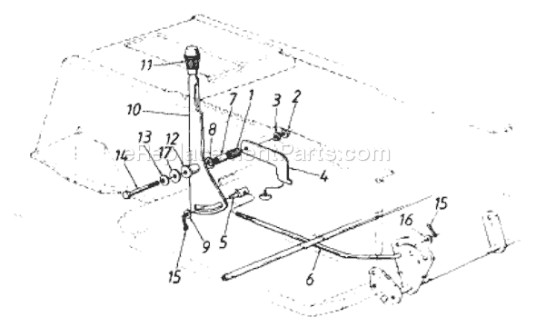 MTD 132-651F372 (06-992804) (1992) Lawn Tractor Page I Diagram