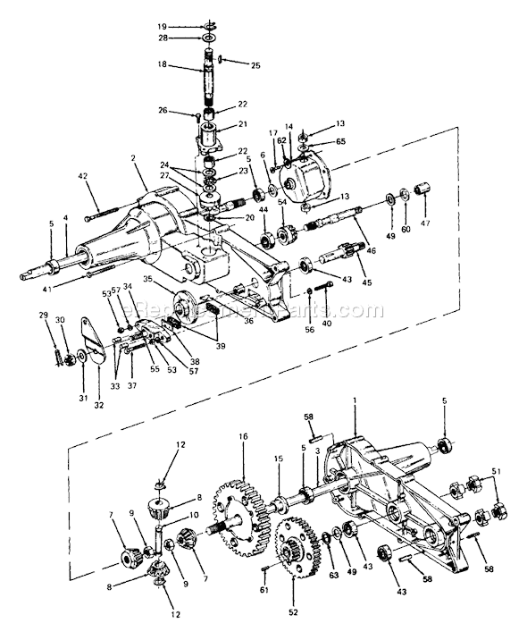 MTD 132-739-000 (Style 6) (1992) Lawn Tractor Page J Diagram