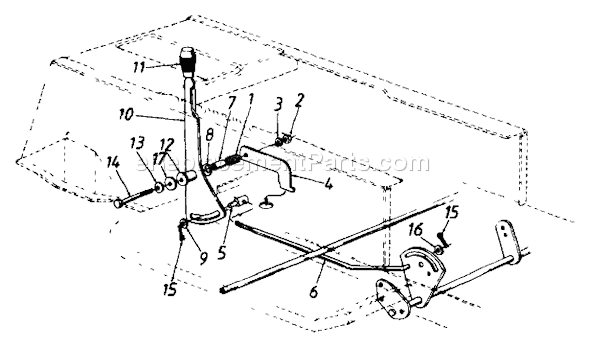 MTD 133L679G192 (1993) Lawn Tractor Page O Diagram