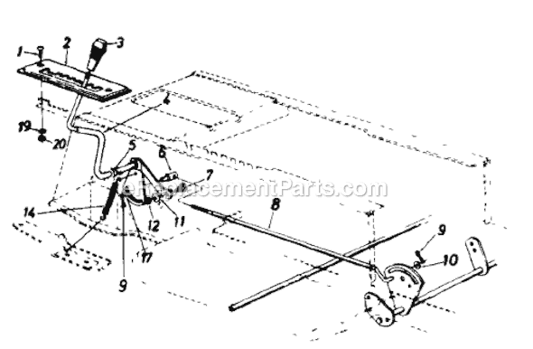 MTD 133P670G057 (1993) Lawn Tractor Page G Diagram