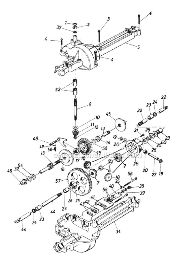 MTD 133P670G196 (1993) Lawn Tractor Page I Diagram