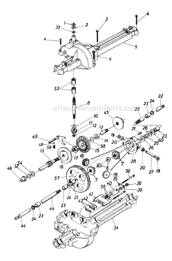 MTD 133P679H121 (1993) Lawn Tractor Page J Diagram