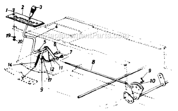 MTD 133P679H706 (1993) Lawn Tractor Page H Diagram