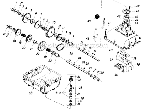 MTD 135-395-372 (1985) Lawn Tractor Page G Diagram