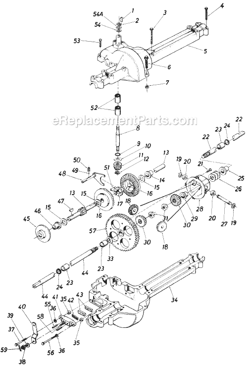 MTD 135-516-401 (1985) Lawn Tractor Page F Diagram