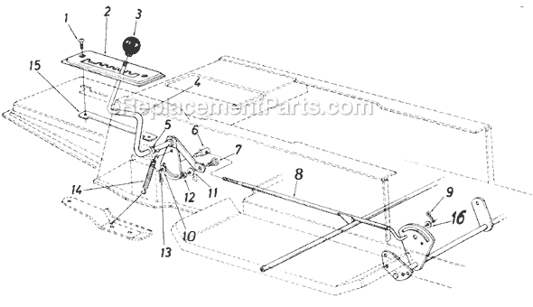 MTD 135-620-000 (1985) Lawn Tractor Page J Diagram
