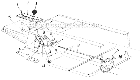 MTD 135-638-000 (1985) Lawn Tractor Page J Diagram