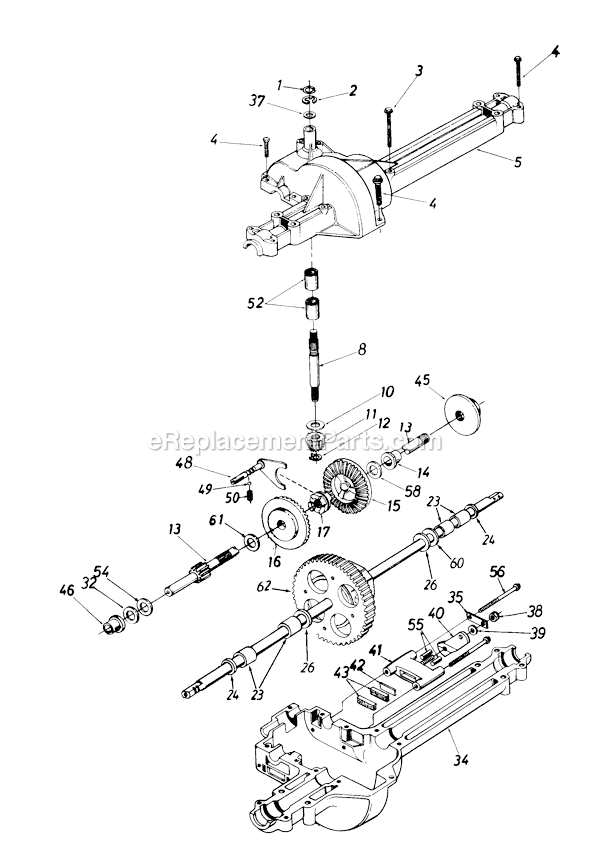 MTD 135G665G054 (1995) Lawn Tractor Page J Diagram