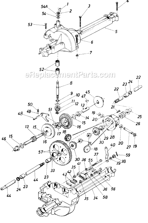 MTD 136-610-131 (1986) Lawn Tractor Page J Diagram