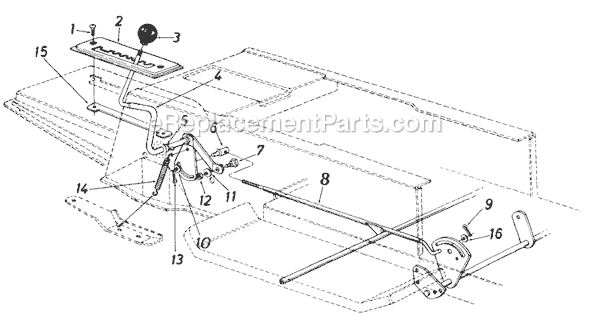 MTD 136-700-000 (1986) Lawn Tractor Page I Diagram