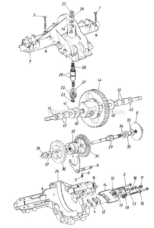 MTD 136G765N304 (481-2368) (1996) Lawn Tractor Page P Diagram