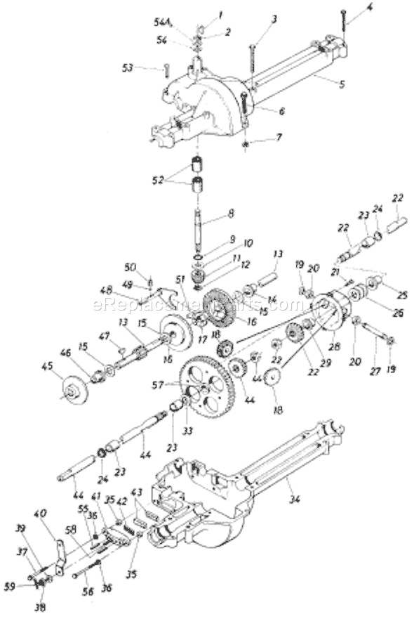MTD 139-504-033 (73527) (1989) Lawn Tractor Page G Diagram