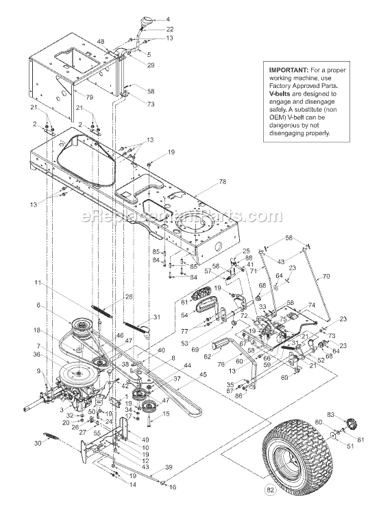 MTD 13AD608G705 Lawn Tractor Page C Diagram