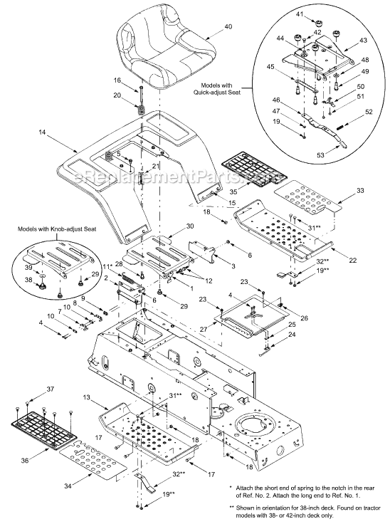 MTD 13AG688H301 Lawn Tractor Page G Diagram
