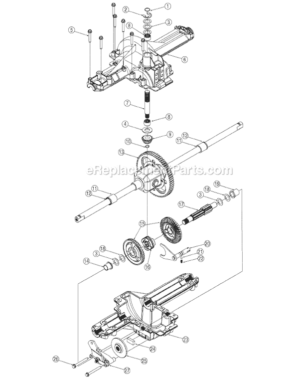 MTD 13AG688H301 Lawn Tractor Page H Diagram