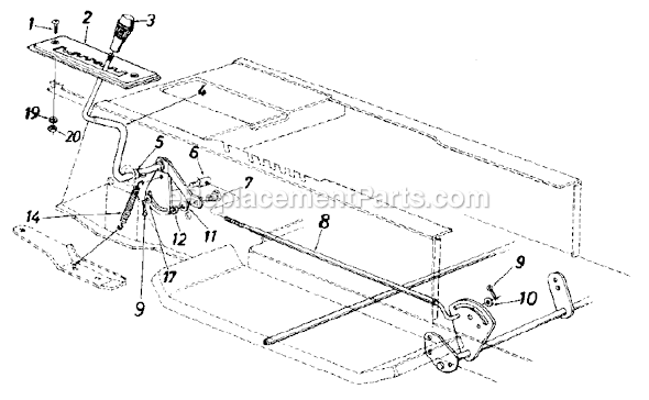 MTD 13AM675G129 (1998) Lawn Tractor Page H Diagram