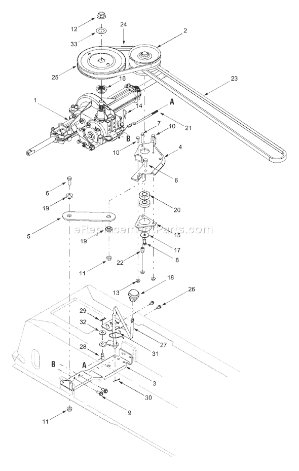 Bolens 13AN683G163 (2003) Lawn Tractor Page D Diagram