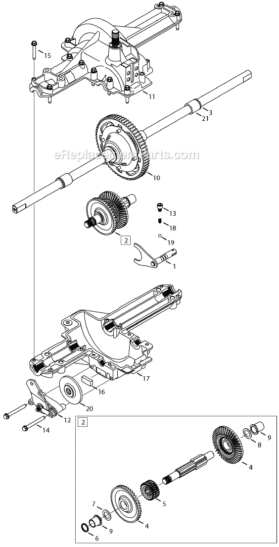 MTD 13AN772G151 Lawn Tractor Page J Diagram