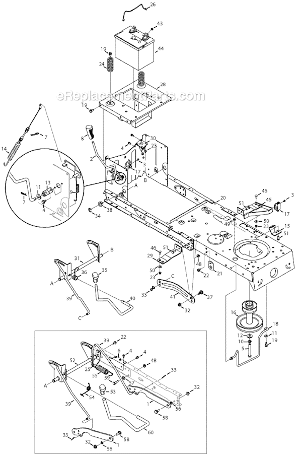 MTD 13AN772G151 Lawn Tractor Page F Diagram
