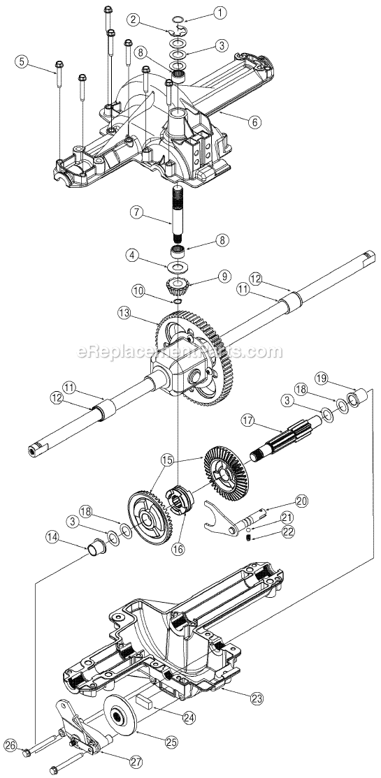 Yard Machines 13AN772G700 (2007) Lawn Tractor Page H Diagram