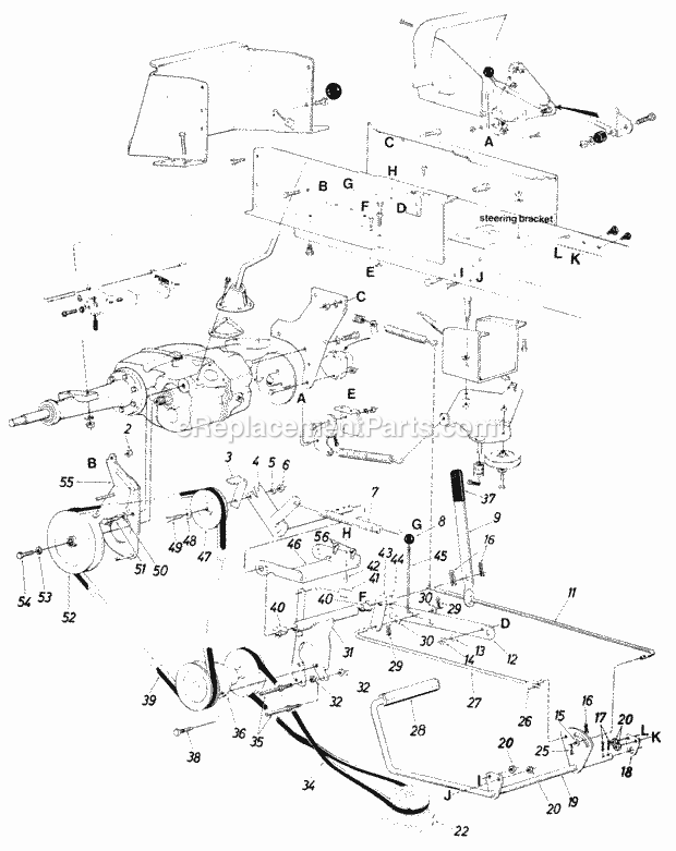 MTD 148-812-192 Lawn Tractor Page E Diagram