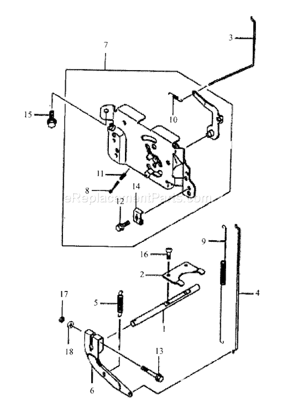 MTD Pro 1748F (55AF3DAM195) Walk-Behind Mower Page K Diagram