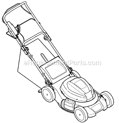MTD 18A-182-401 (2009) Electric Mower Page B Diagram