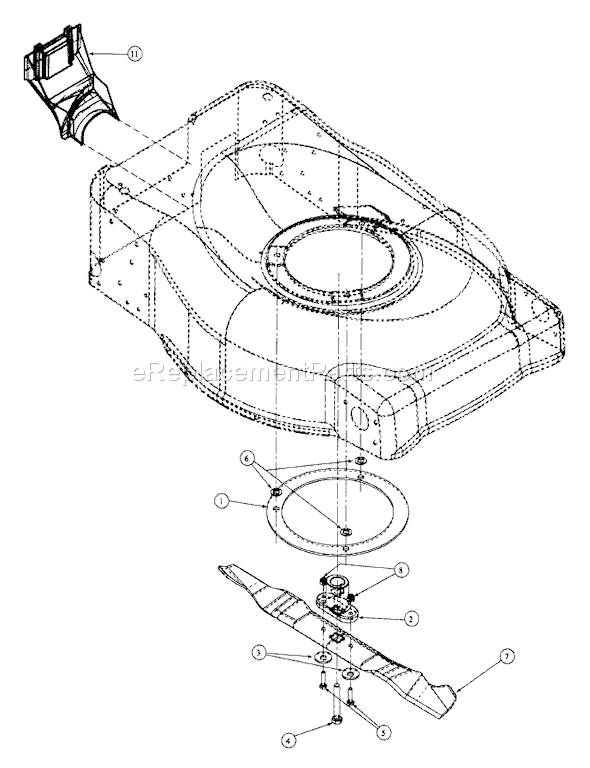 MTD Pro 214KW (51A-330-195) Walk-Behind Commercial Mower Page D Diagram