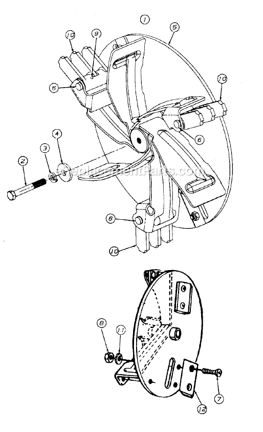 MTD 245-315B304 (1995) Chipper Page G Diagram