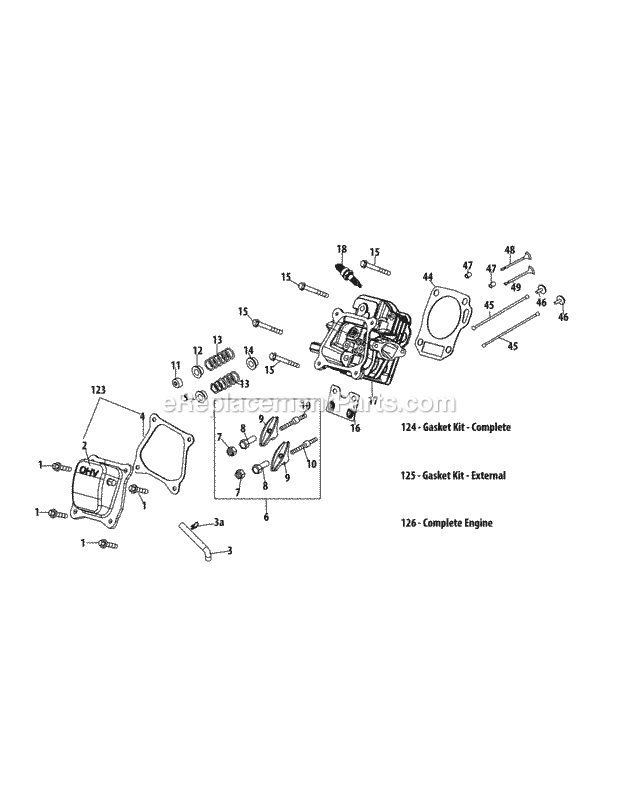 MTD 31A-32AD706 (2012) Two Stage Compact Snow Thrower Page C Diagram