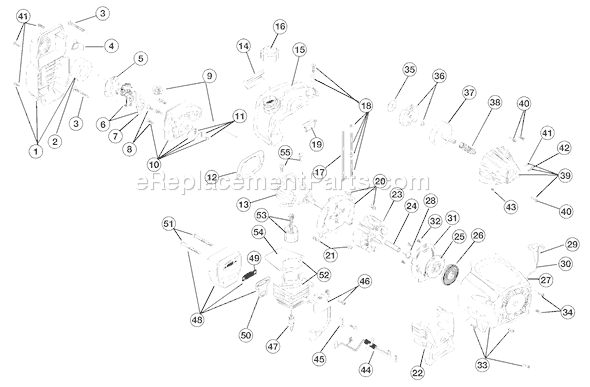 Troy-Bilt TB75SS (41BDT75C063) Trimmer Page B Diagram