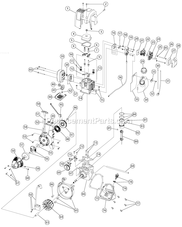 Yard Man Trimmer | YM26CO | eReplacementParts.com