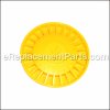 MTD Hubcap-yellow W/sp part number: 731-1426B
