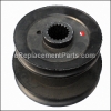 MTD Double Pulley part number: 01000851