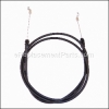 MTD Cable-control-55.0 part number: 946-0555