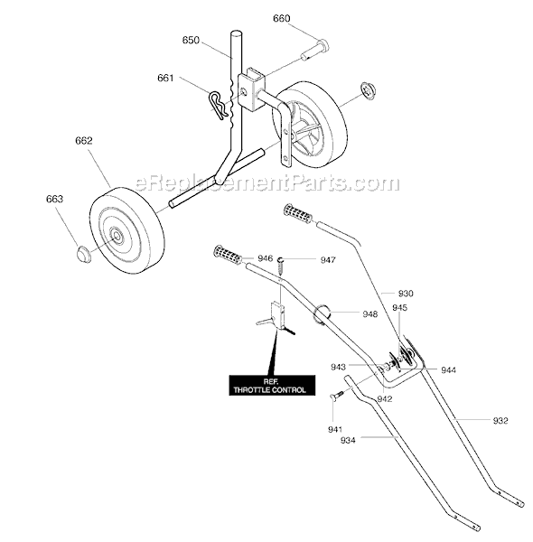 Murray 11052x4C (2001) Cultivator Page C Diagram