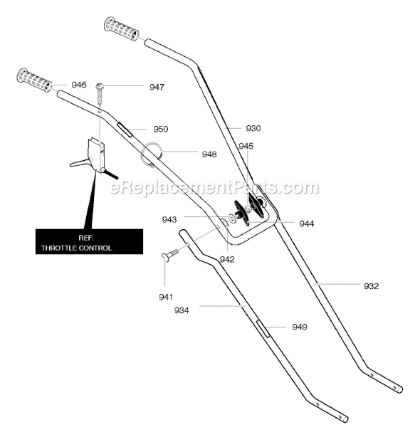 Murray 11053x92NA Cultivator Page C Diagram