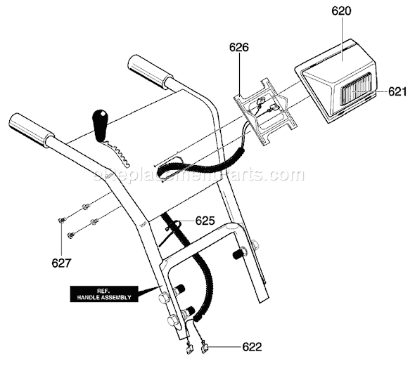 Murray 1695367 (6291570X61)(2007) 29" Dual Stage Snowthrower Page G Diagram