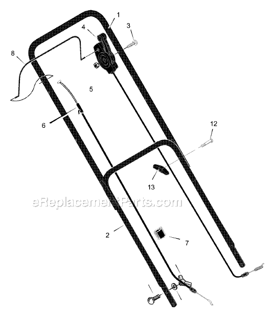 Murray 228610x6A 22" Lawn Mower Page B Diagram