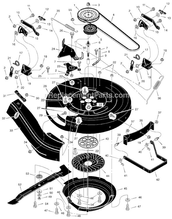 Murray 312004x68A 31" Lawn Tractor Page F Diagram