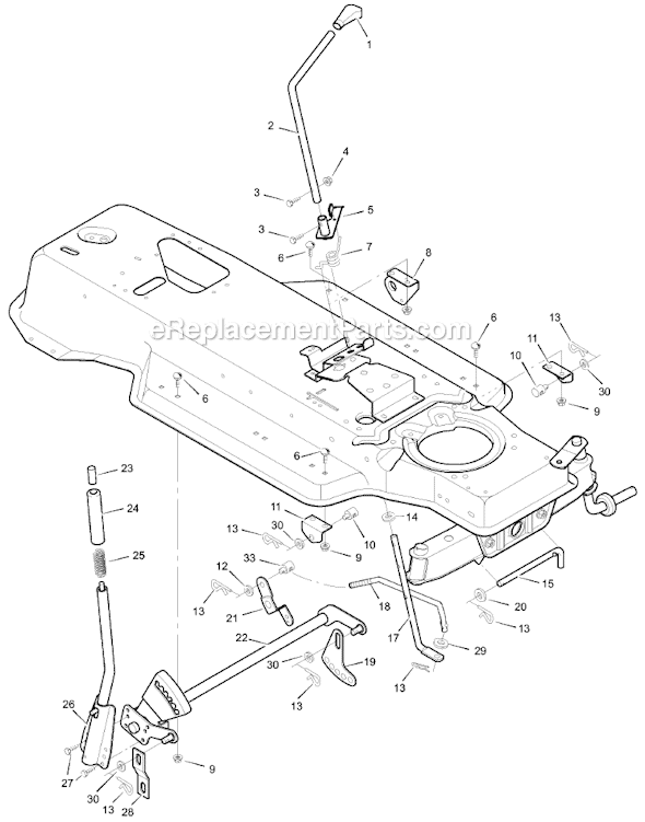 Murray 387000x00A 38" Lawn Tractor Page F Diagram