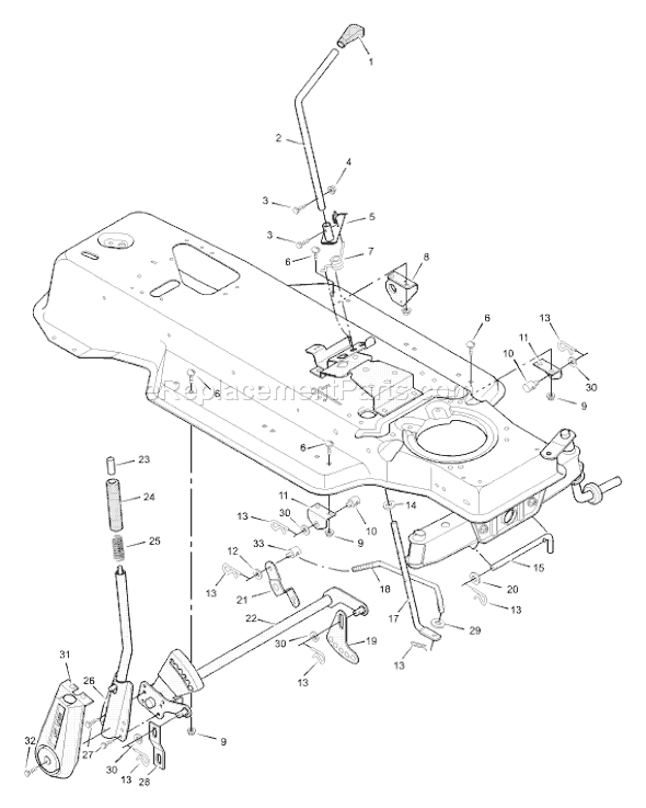 Murray 38711x67C (2000) 38" Lawn Tractor Page F Diagram