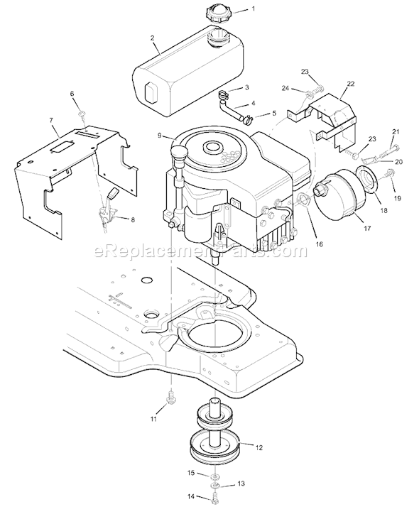 Murray 38715x82A (1999) 38" Lawn Tractor Page C Diagram