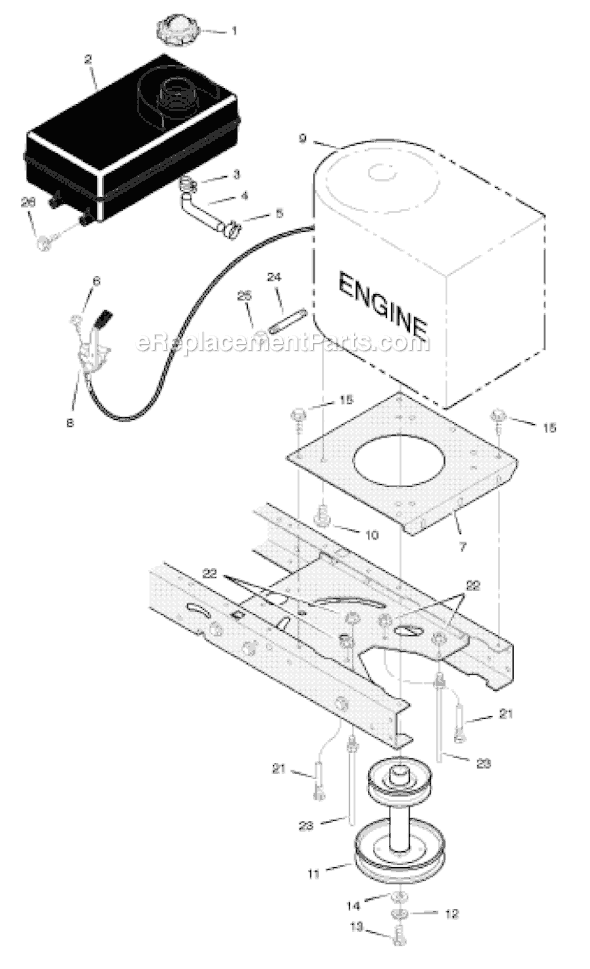 Murray 405012x78A 40" Lawn Tractor Page C Diagram