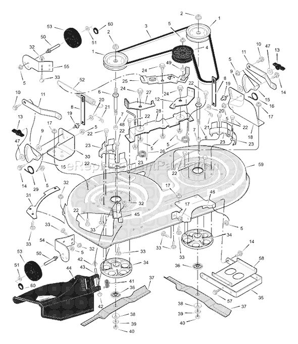 Murray 42560x52A (2000) 42" Lawn Tractor Page E Diagram