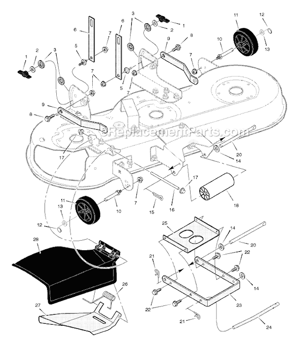 Murray 461604x99A 46" Lawn Tractor Page I Diagram