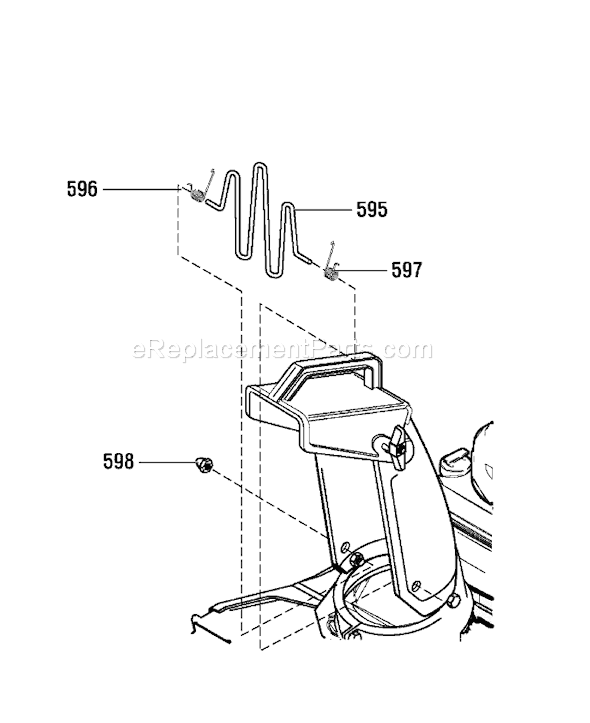 Murray 6210540X116NA (PM50E)(2007) 21" Single Stage Snowthrower Page B Diagram