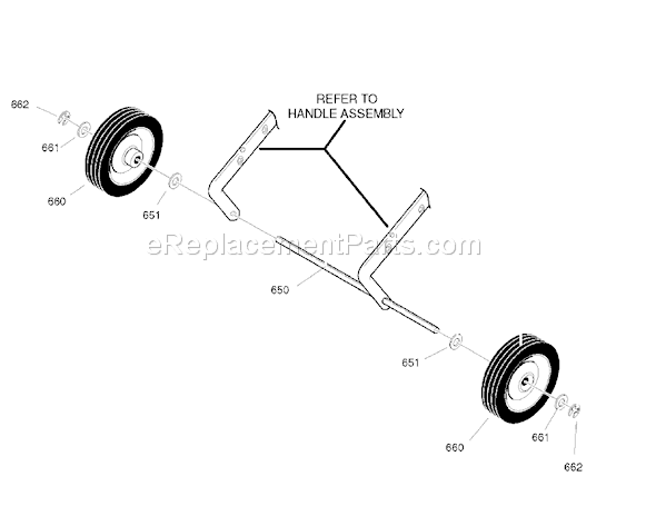 Murray 6210540X117NA (PSB210E)(2006) 21" Single Stage Snowthrower Page G Diagram