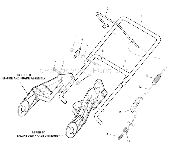 Murray 6210540X83NA (525-21)(2007) 21" Single Stage Snowthrower Page G Diagram