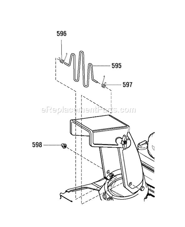 Murray 6210700x85N (18-2818-28)(2007) Snow Rex 21" Single Stage Snowthrower Page B Diagram